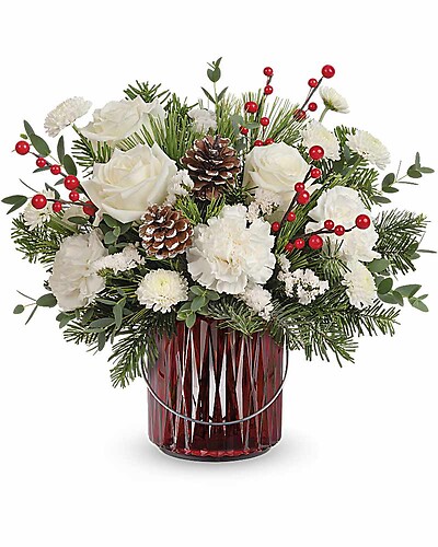 Gleaming Holiday Bouquet